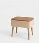 Hanah Home Mesita de noche Nova - Beige